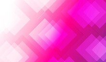 Very Peri And Pink Geometric Square Shape Pattern With Shining Flying With Light Gradient Shadows Whit And Pink Background  