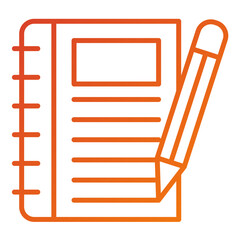 Poster - Notebook Icon Style