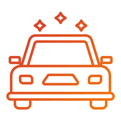 Sticker - Car Wash Icon Style