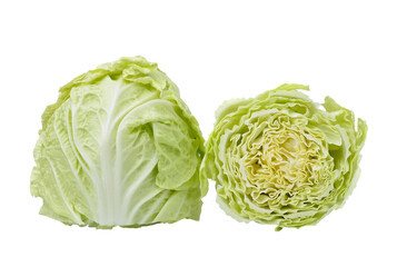 Wall Mural - chinese cabbage  Isolated on transparent png