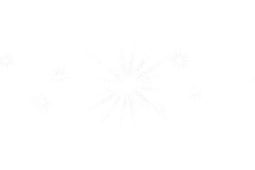 Wall Mural - christmas snow blizzard effect abstract lights and snowflakes transparent isolated border