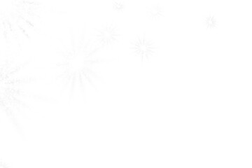 Wall Mural - merry christmas snow blizzard effect abstract lights and snowflakes transparent isolated border