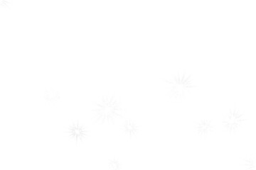 Wall Mural - christmas falling snow effect abstract particles lights and snowflakes curved transparent border