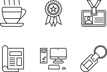 Sticker - Set of Unique Vector Icons