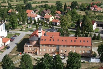 Wall Mural - Monastery of the Daughters of the Heart of Jesus in Lasinja, Croatia