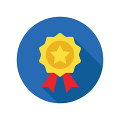 Award icon vector graphic illustration