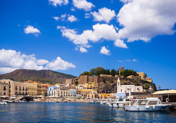 view of the city of Panarea