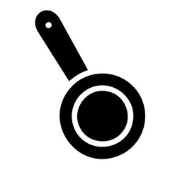 Sticker - frying pan icon