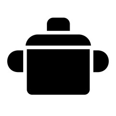 Sticker - saucepan icon