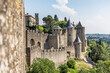 © Horia Merla - Scenic view of Carcassone medieval city in France against summer sky