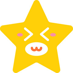 Poster - Happy star emoji icon