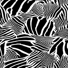 black and white seamless pattern