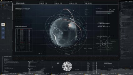 planetary tracking interface used by military forces. planetary tracking interface is searching for 