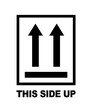 © Glitter_Klo - This side up symbol in frame isolated PNG
