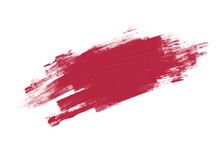 Viva Magenta Colour Of 2023 Pantone, Oil Paint Brush Stroke Texture	