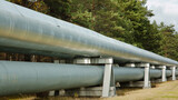 Fototapeta Łazienka - pipeline, in the photo pipeline close-up