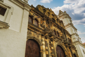 Wall Mural - Cathedral Santa Maria la antigua, located in Panama city