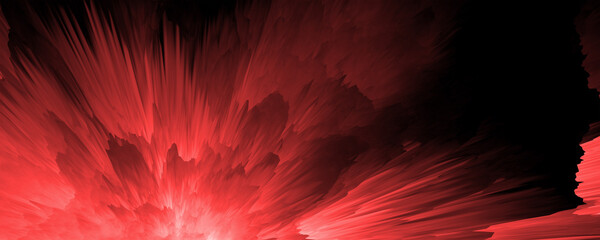 Wall Mural - lava explosion background