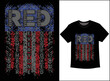 Remember Everyone Deployed T-Shirt Vector, R.E.D Friday shirt, Military Mom Shirt, Dad Shirt, Military Gift, Mom Gift From Daughter, Mom Shirt Plus Size T-Shirts
