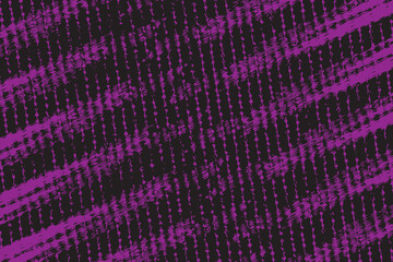 Sticker - Purple and black diagonal stripe line texture with distressed grunge detailed background