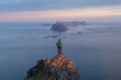 © Cavan Images - Hellsegga plateau overlooking Moskstraumen, Lofoten Islands, Norway