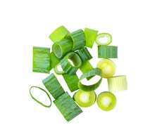 Chopped Green Onions On Transparent Png