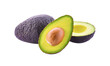Fresh avocado isolated on transparent png