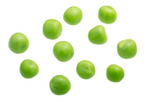 Pea Seeds Pisum Sativum,top View Isolated Png