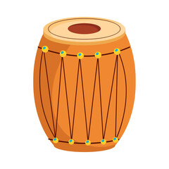 Sticker - indian culture drum