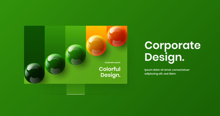 Wall Mural - clean web banner vector design concept. modern computer display mockup site template.