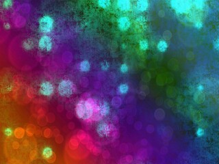 abstract background with bokeh