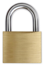 Locked Metal Padlock Isolated On Transparent Background, Concept Of Login Password Security And Secure Data Account, Against Web Piracy And Online Fraud, Protection Symbol Of Device And Propiety