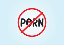 Geen Porn - waarschuwingsbord Gratis Stock Foto - Public Domain Pictures