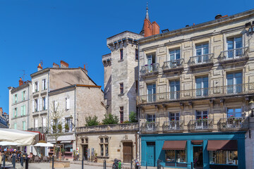 Fototapete - Street in Perigueux, France