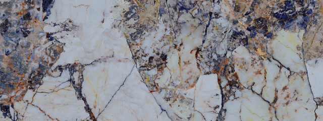 Leinwandbilder - Marble texture, detailed structure of marble in natural pattern for background and design.