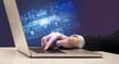 © ra2 studio - Businessman working on laptop concept