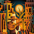 Jazz El Pueblo, generative art, ai