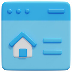 Sticker - web 3d render icon illustration