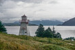 Woody Point, Newfoundland, Canada: Woody Point lighthouse, on Bonne Bay in the Gros Morne National Park, designated a Heritage Lighthouse by the Canadian government.