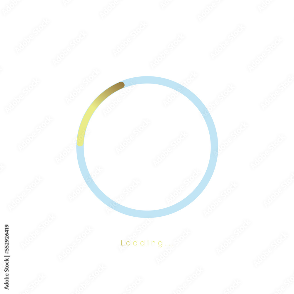 Loading Gold 20 percent golden loading bar, gold upload UI,UX premium design bar ...