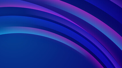 Abstract colourful dark blue wave 3d background