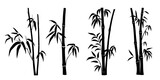Fototapeta Sypialnia - bambus silhouettes volume 2