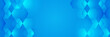 © Badr Warrior - Modern blue gradient abstract vector long wide banner background. Design for poster, template on web, backdrop, banner, brochure, website, flyer, landing page, presentation, and webinar