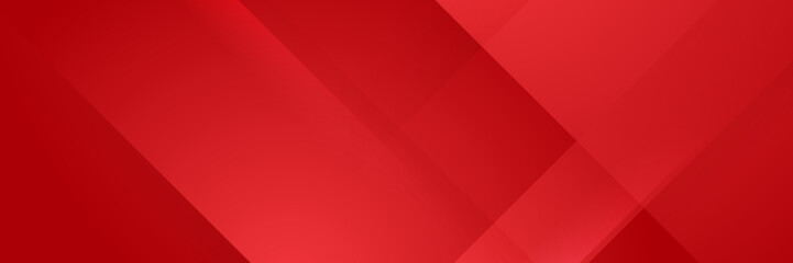 Abstract red banner