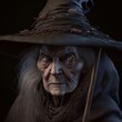 An old scary witch