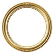 © vuang - Gold round frame