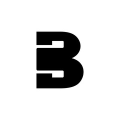 b logo 