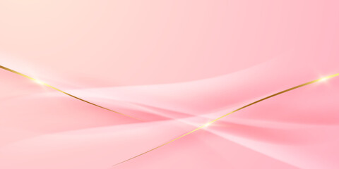 Wall Mural - Abstract pink background elegant design vector illustration