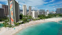 Hilton Hawaiian Village Rainbow Tower, Waikiki Beach, Honolulu Oahu Resort With Dock And Beachfront