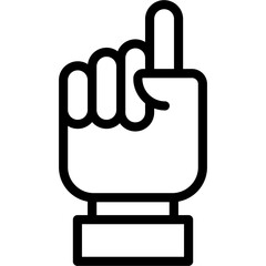 Poster - Finger Icon